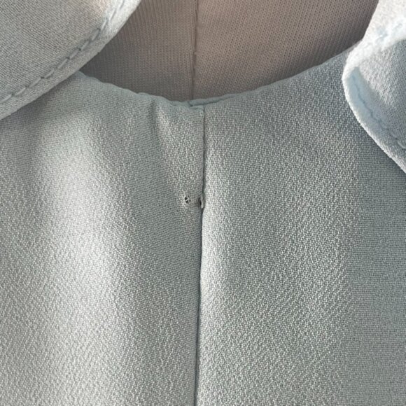 Mori Lee Women's Light Blue Bridesmaid Wedding Maxi Dress Size 10 - Picture 8 of 16